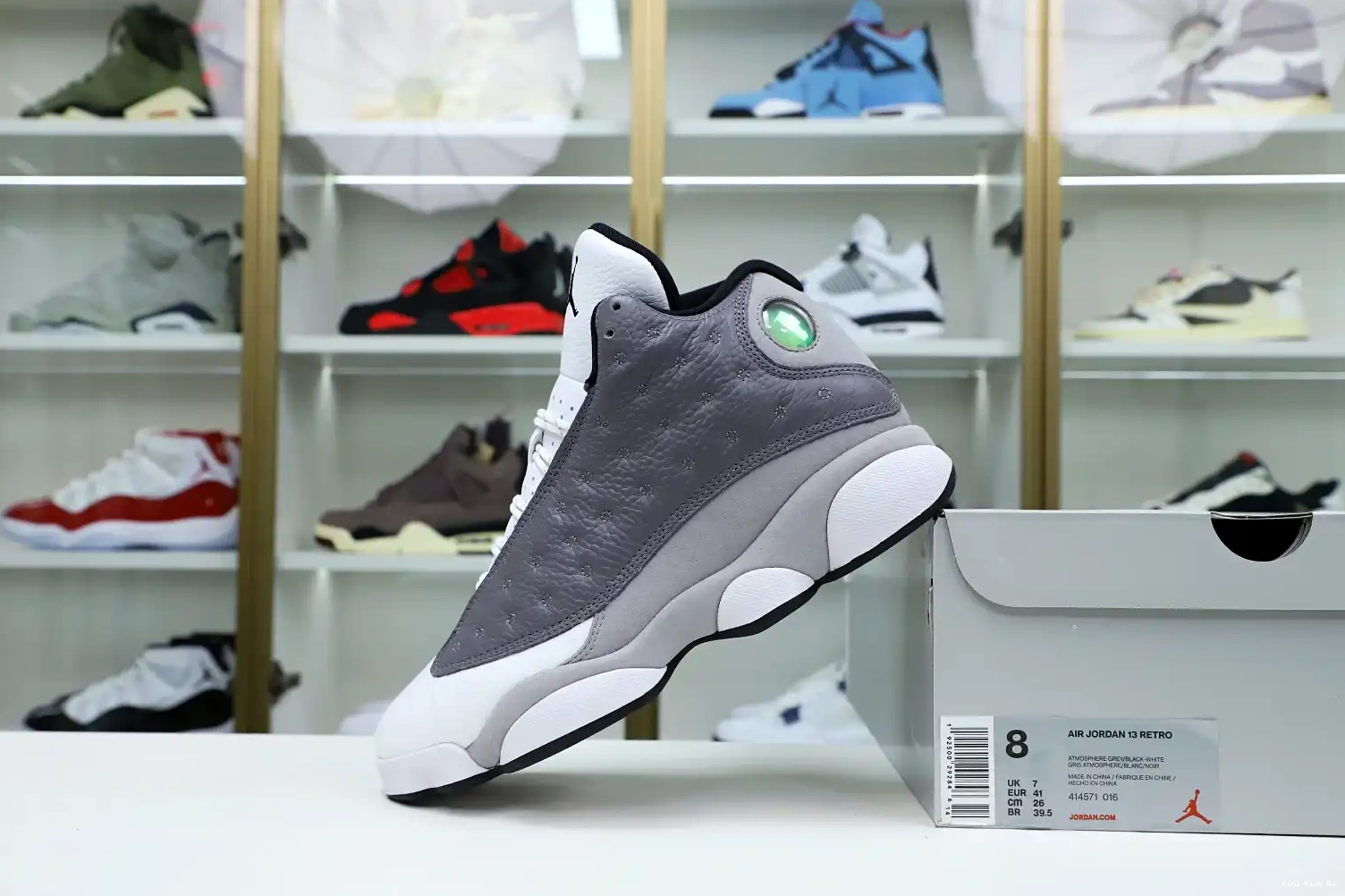 JORDAN Kimikick GREY' -414571-016 RETRO 13 'ATMOSPHERE AIR 0707